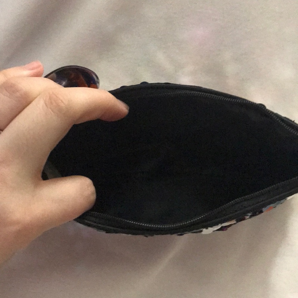 Mac Cosmetics Sequined Makeup Bag - image 4